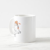 Mug Cher Fantôme Marcher Chien Coquette Chien Hallowee (Devant gauche)