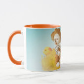 Mug Cher fermier chien avec Citrouille (Gauche)