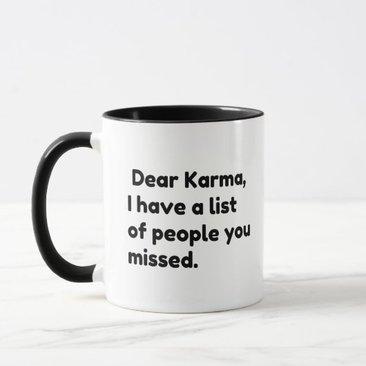 Mug Cher Karma (Gauche)