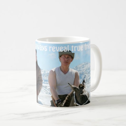 Mug Cher leader et Poutine à cheval (Devant droit)