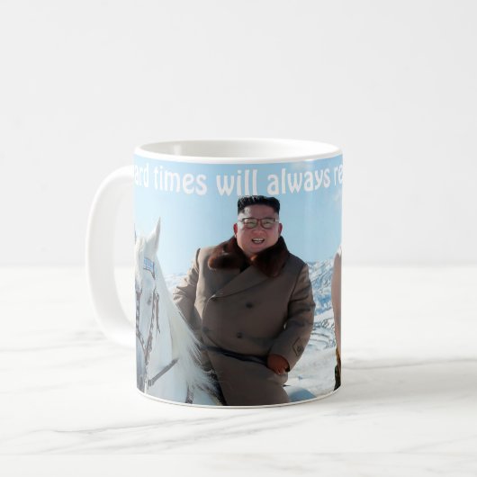Mug Cher leader et Poutine à cheval (Devant gauche)