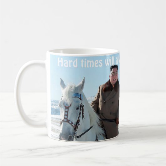 Mug Cher leader et Poutine à cheval (Gauche)