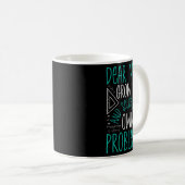 Mug Cher Math Augmente Et Résoudre Vos Propres Problèm (Devant droit)