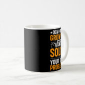 Mug Cher Math Augmente Et Résoudre Vos Propres Problèm (Devant droit)