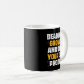 Mug Cher Math Augmente Et Résoudre Votre Propre Problè (Devant droit)