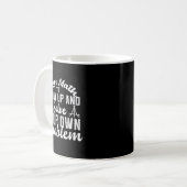 Mug Cher Math Grandir Et Résoudre Votre Propre Problèm (Devant gauche)