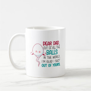 Mug Cher papa, de toutes les balles dans le monde