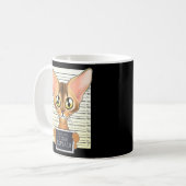Mug Cher Papa, Je Peux Expliquer J'Abyssinian Chat Pap (Devant gauche)
