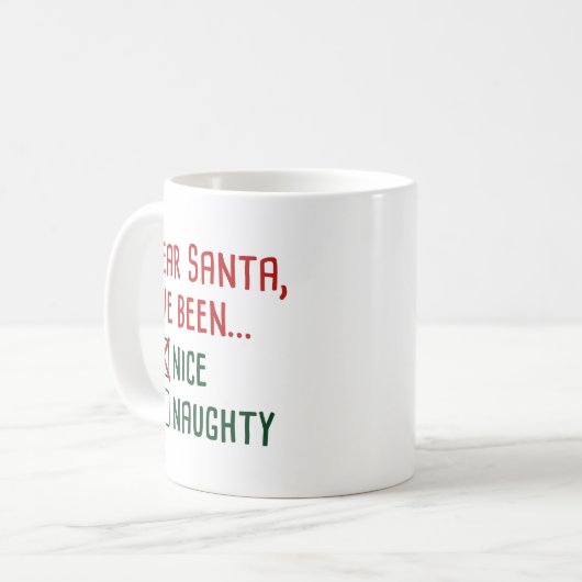 Mug Cher Père Noël (Devant gauche)