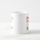 Mug Cher Père Noël (Centre)
