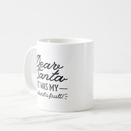 Mug Cher Père Noël (Devant gauche)