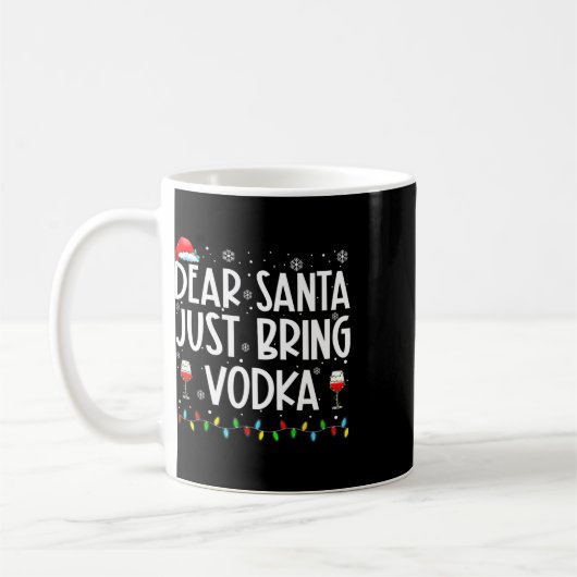 Mug Cher Père Noël, Amusez-vous avec le pyjama de Noël (Gauche)