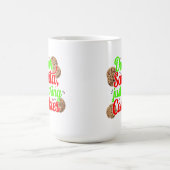 Mug Cher Père Noël Apporte juste des cookies Art numér (Centre)