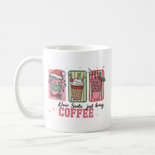 Mug Cher Père Noël Apporte Juste du Café Noël Prépa No