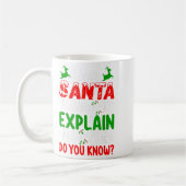 Mug Cher Père Noël Avant D'Expliquer Combien Connaisse (Gauche)