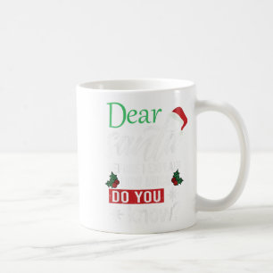 Mug Cher Père Noël Avant D'Expliquer Combien Connaisse