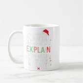 Mug Cher Père Noël avant d'expliquer combien en savez- (Gauche)