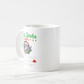 Mug Cher Père Noël Avant D'Expliquer Combien Vous Save (Devant gauche)