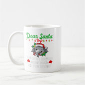 Mug Cher Père Noël Avant D'Expliquer Combien Vous Save (Gauche)