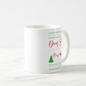 Mug Cher Père Noël Avant D'Expliquer - Noël Humoristiq (Devant droit)