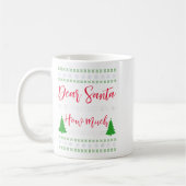 Mug Cher Père Noël Avant D'Expliquer - Noël Humoristiq (Gauche)