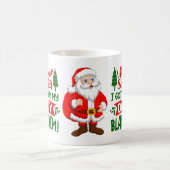 Mug Cher Père Noël Blâmer Mon papa Drôle Citation de N (Centre)