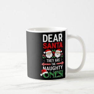 Mug Cher Père Noël, Ce Sont Les Coquins Chirt Noël