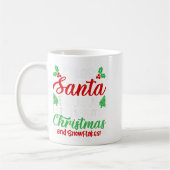 Mug Cher Père Noël Croyez Dans L'esprit De Noël Et Flo (Gauche)