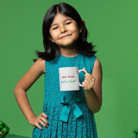 Mug Cher Père Noël Définir un bon Humour drôle Lait de