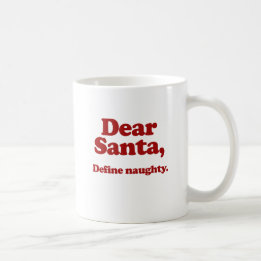 Mug Cher Père Noël, définissent vilain