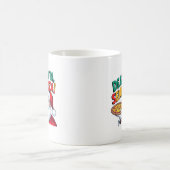Mug Cher Père Noël envoyez une pizza ce Noël (Centre)