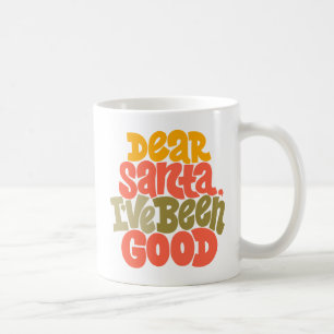 Mug Cher Père Noël, j'ai été bon design