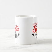 Mug cher père Noël j'ai été encadré design (Centre)