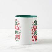 Mug Cher Père Noël, je ne regrette rien (Centre)