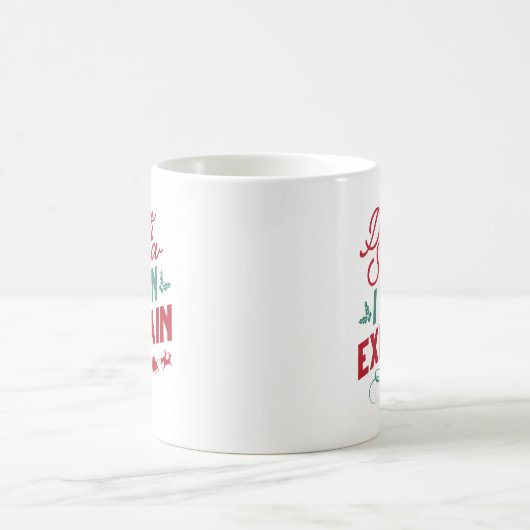 Mug Cher Père Noël, Je Peux Expliquer (Centre)