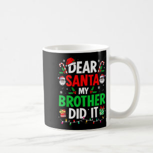 Mug Cher Père Noël Mon Frère L'a Fait Drôle De Noël Ga