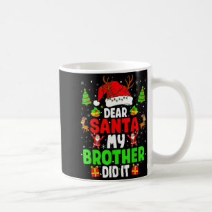 Mug Cher Père Noël Mon Frère L'a Fait Drôle De Noël Ga