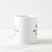 Mug Cher Père Noël, Mon Mari A Été Très Méchant ! Coff (Centre)