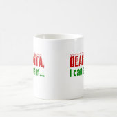 Mug Cher Père Noël que je peux expliquer (Centre)