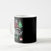 Mug Cher Père Noël Vraiment Essayé Snowflake Présent C (Devant gauche)