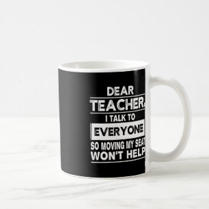 Mug Cher professeur je parle à tout le monde Amusez-vo