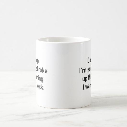 Mug Cher sommeil (Centre)