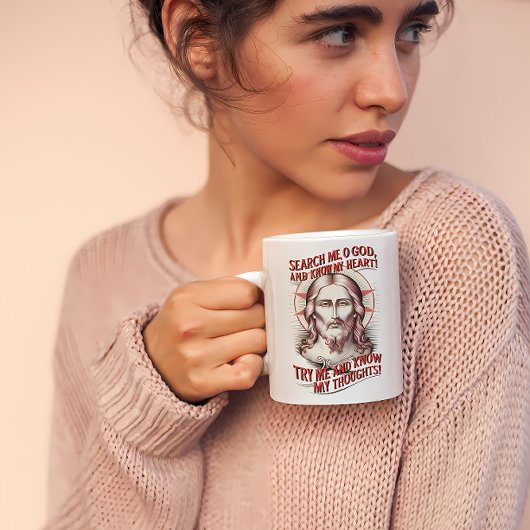 Mug Cherche Moi Ô Dieu