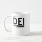 Mug Chercheur Certifié De Dei Diversity Equity Inc (Gauche)