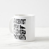 Mug Chercheur de données Amoureux des chats (Devant gauche)