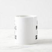 Mug Chercheur de données de travail difficile (Centre)