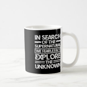 Mug Chercheur Paranormal À La Recherche Du Surnatu