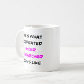 Mug chercheur sur le cancer, dévoué (Devant gauche)