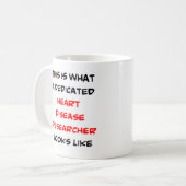 Mug chercheur sur les maladies cardiaques, génial (Devant gauche)