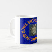 Mug chercheurs de Bigfoot de dws (Devant gauche)